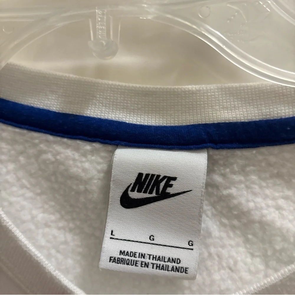 Men's Nike White Dallas Cowboys Gridiron Classics Athletic Pullover Sweatshirt L